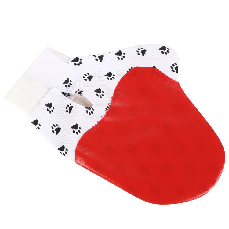 Silicone Pet Grooming Glove – Gentle Deshedding & Bath Brush for Cats and Dogs