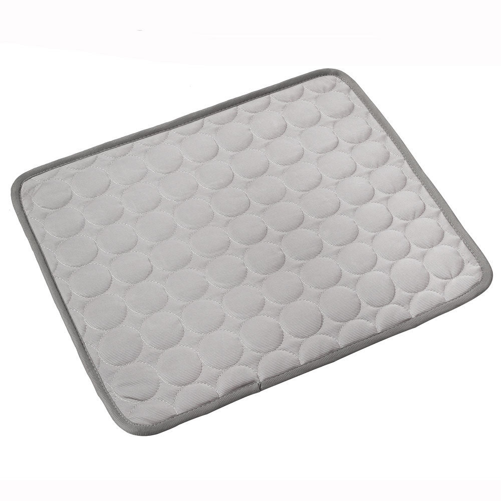 Summer Cooling Pet Mat – Breathable Ice Blanket Bed for Dogs & Cats