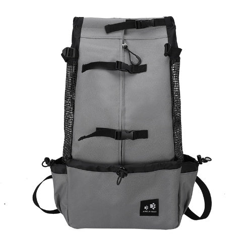 Pet Dog Carrier Backpack – Double Shoulder Travel Bag for Small to Medium Dogs