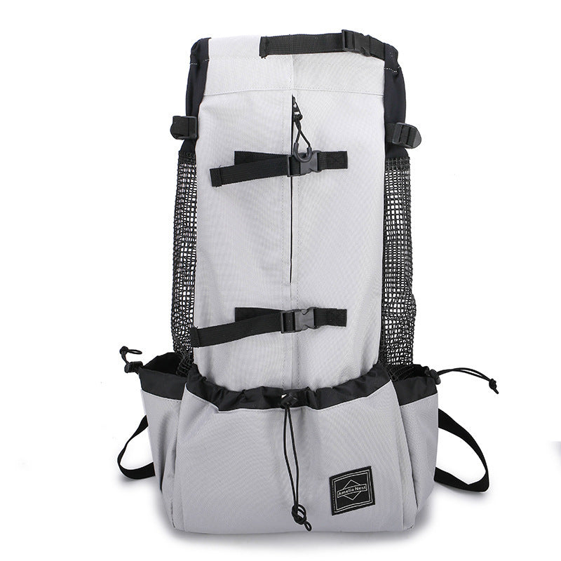 Pet Dog Carrier Backpack – Double Shoulder Travel Bag for Small to Medium Dogs