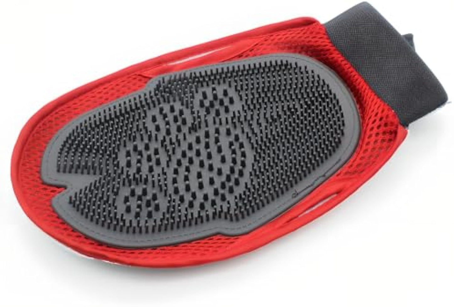 Pet Grooming & Bathing Glove β Hair Remover Mitt with Built-In Cleaning Brush