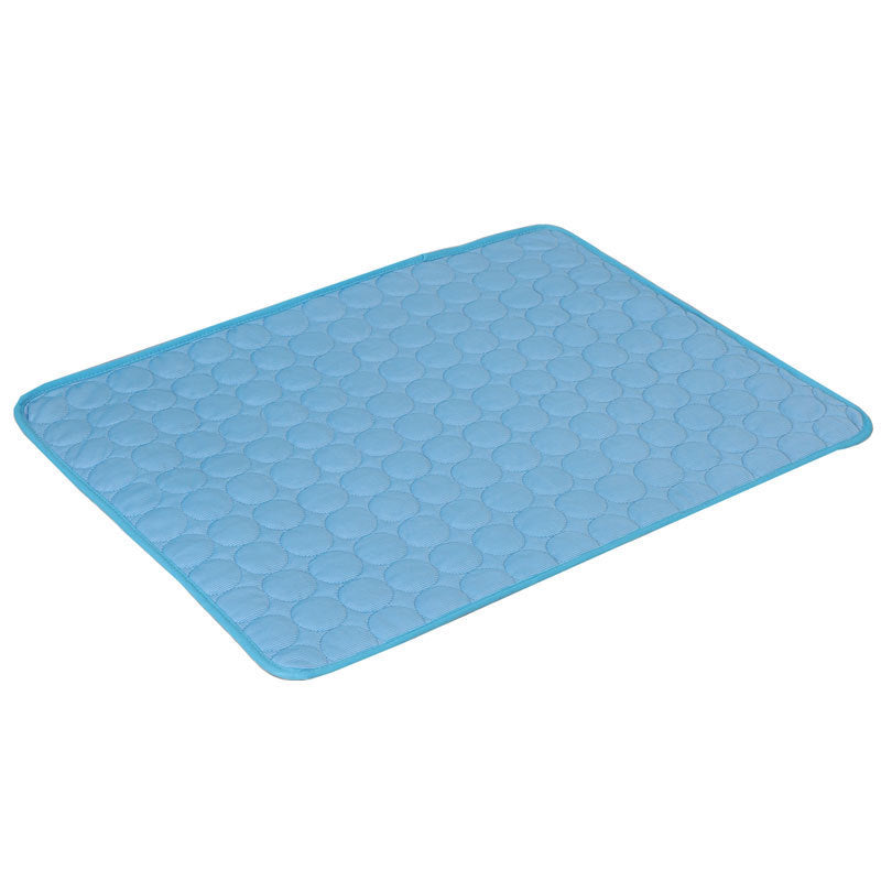 Summer Cooling Pet Mat – Breathable Ice Blanket Bed for Dogs & Cats