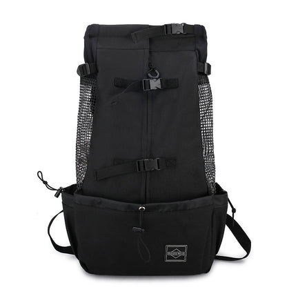 Pet Dog Carrier Backpack – Double Shoulder Travel Bag for Small to Medium Dogs