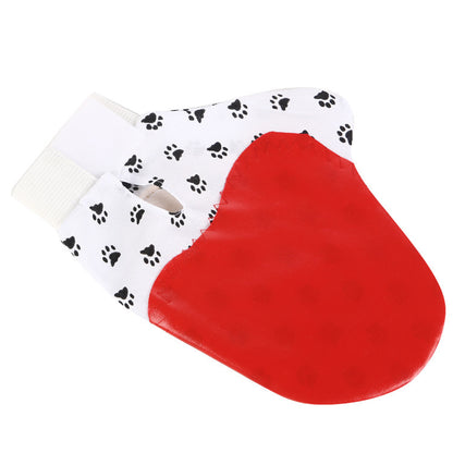 Silicone Pet Grooming Glove – Gentle Deshedding & Bath Brush for Cats and Dogs