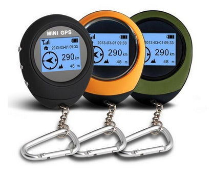 Mini Handheld GPS Tracker – Outdoor Multi-Function Locator with USB Rechargeable Battery