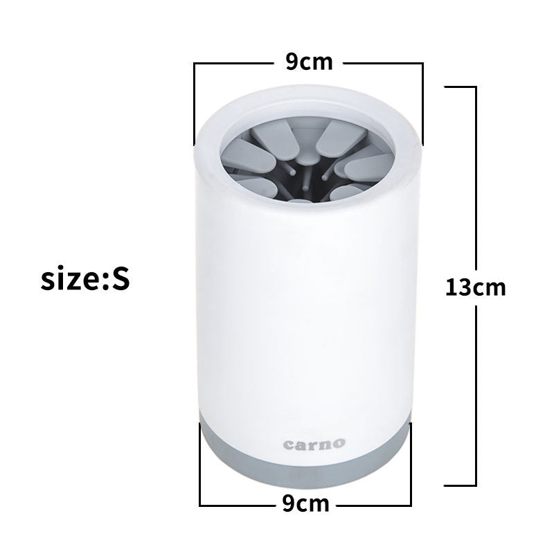 Removable Silicone Pet Foot Washer Cup – Easy-to-Clean Dog Paw Cleaner