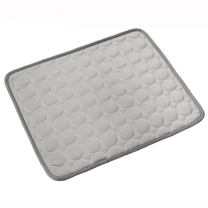 Summer Cooling Pet Mat – Breathable Ice Blanket Bed for Dogs & Cats