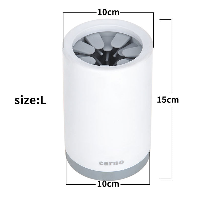 Removable Silicone Pet Foot Washer Cup – Easy-to-Clean Dog Paw Cleaner