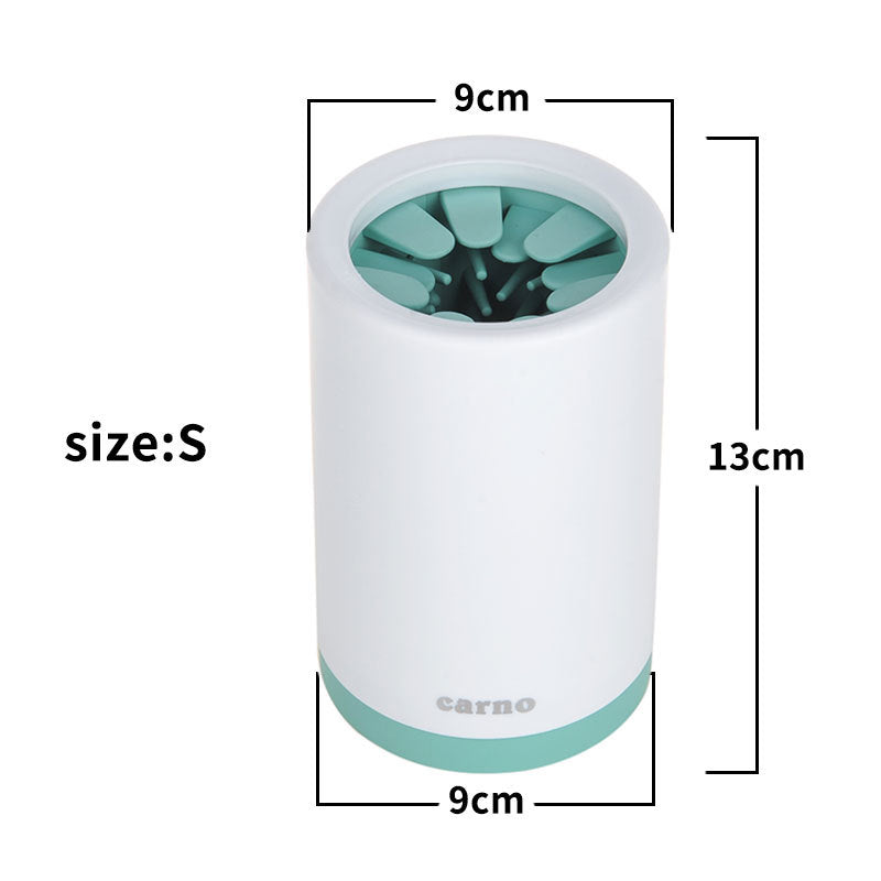 Removable Silicone Pet Foot Washer Cup – Easy-to-Clean Dog Paw Cleaner
