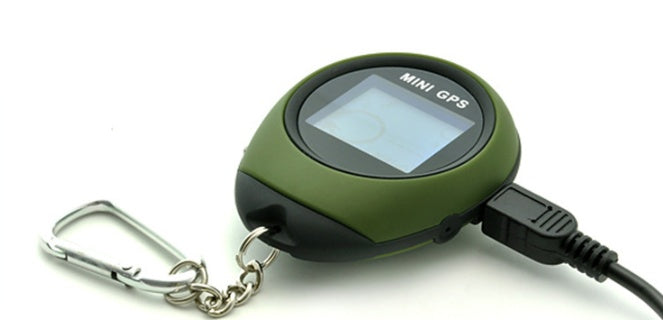 Mini Handheld GPS Tracker – Outdoor Multi-Function Locator with USB Rechargeable Battery