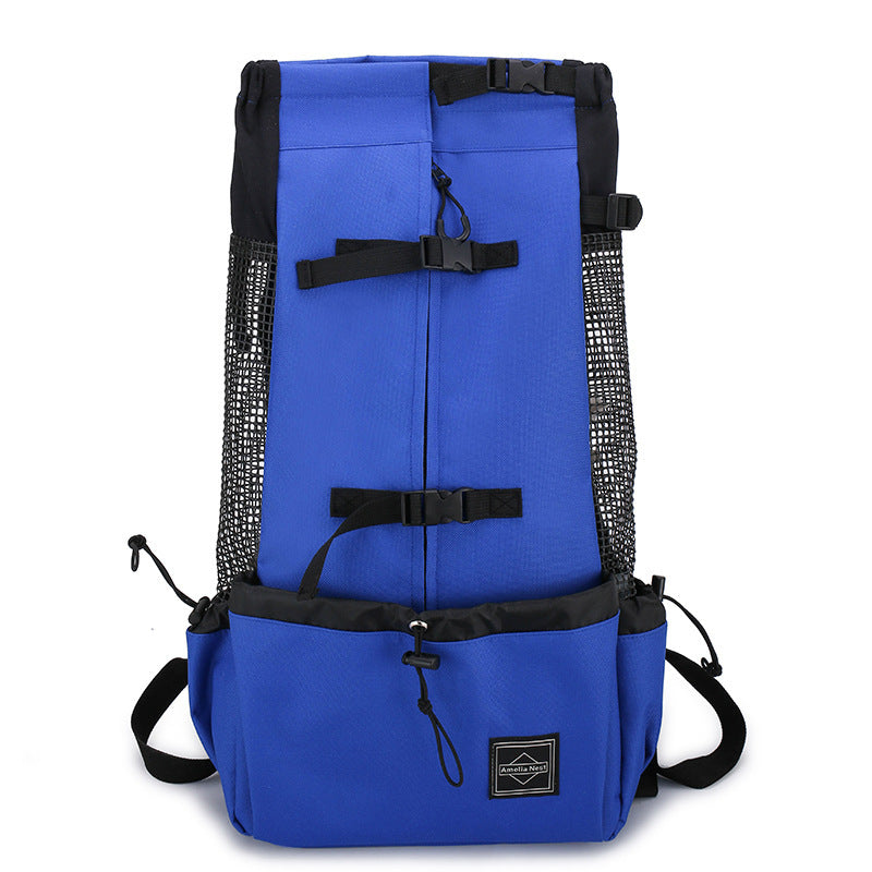 Pet Dog Carrier Backpack – Double Shoulder Travel Bag for Small to Medium Dogs