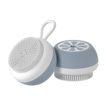 Silicone Pet Bath Brush – 2-in-1 Grooming and Massage Tool for Dogs & Cats