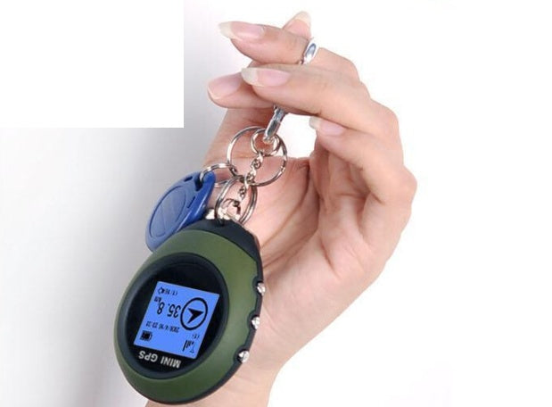 Mini Handheld GPS Tracker – Outdoor Multi-Function Locator with USB Rechargeable Battery