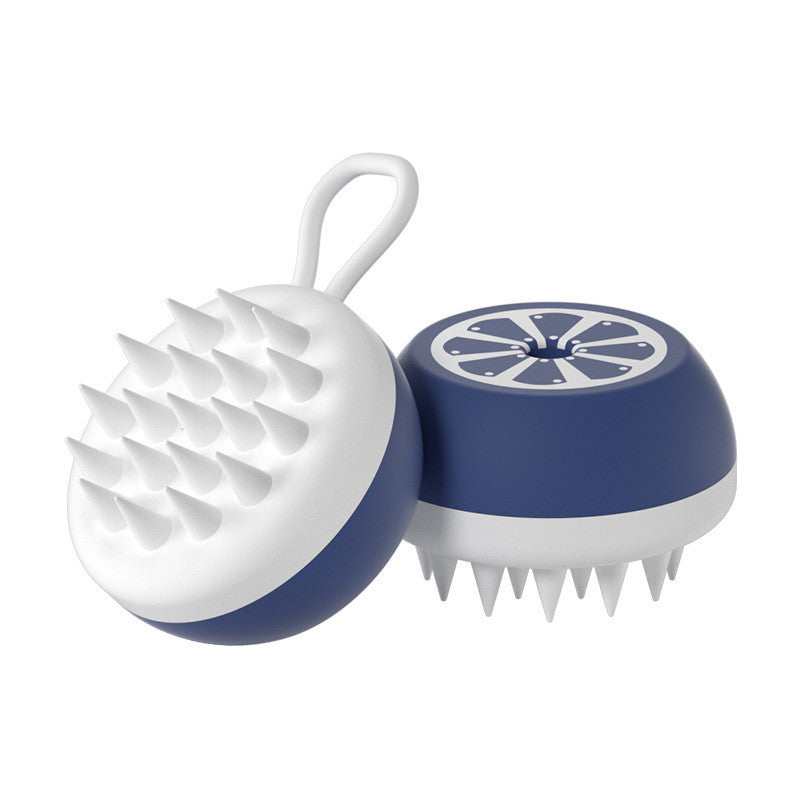 Silicone Pet Bath Brush – 2-in-1 Grooming and Massage Tool for Dogs & Cats