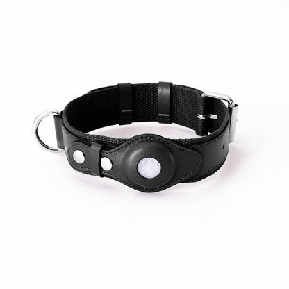 TrackSmart™ Leather AirTag Pet Collar