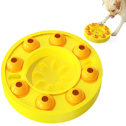 Interactive Dog Puzzle Toy – Slow Feeder & Treat Dispenser for IQ Training