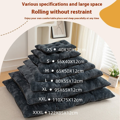 Winter Warm Pet Bed – Soft, Insulated Nest Mat for Comfort & Coziness