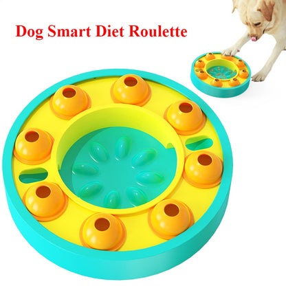 Interactive Dog Puzzle Toy – Slow Feeder & Treat Dispenser for IQ Training