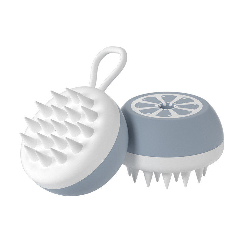 Silicone Pet Bath Brush – 2-in-1 Grooming and Massage Tool for Dogs & Cats