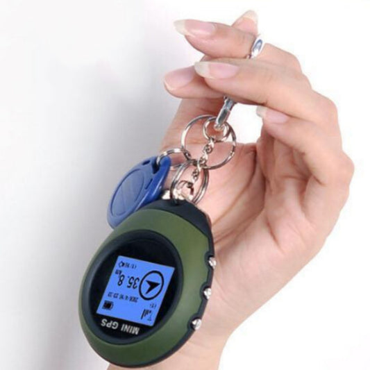 Mini Handheld GPS Tracker – Outdoor Multi-Function Locator with USB Rechargeable Battery