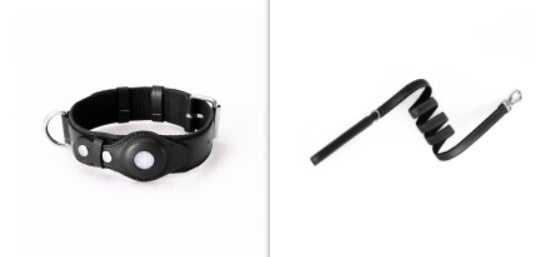 TrackSmart™ Leather AirTag Pet Collar