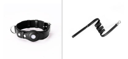 TrackSmart™ Leather AirTag Pet Collar