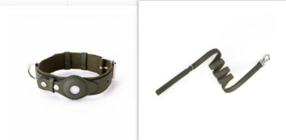 TrackSmart™ Leather AirTag Pet Collar